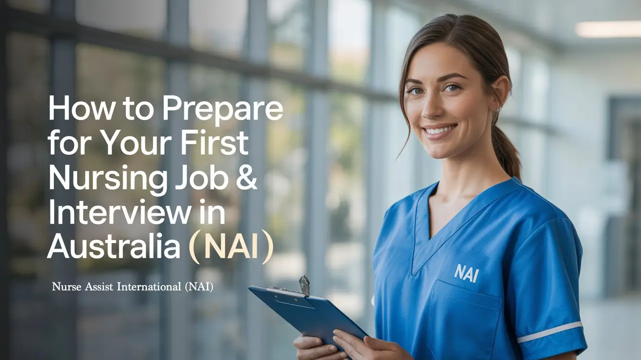 How to Prepare for Your First Nursing Job in Australia