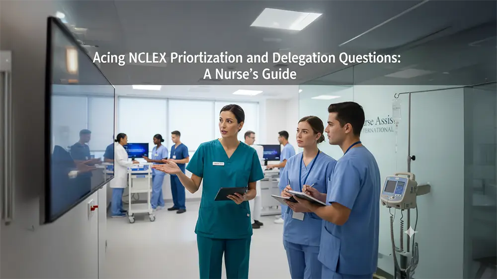 Acing NCLEX Prioritization and Delegation Questions: A Nurse's Guide